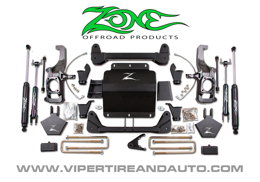 ZONE Offroad Lift Kits available at Viper Tire and Auto - Fort Worth, TX